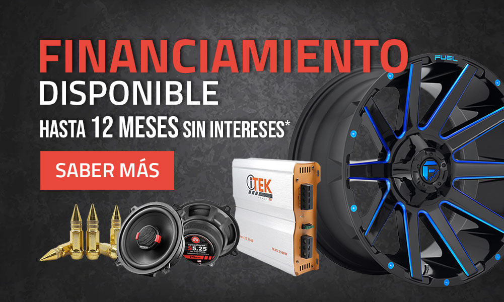 financiamiento Financiamiento disponible.